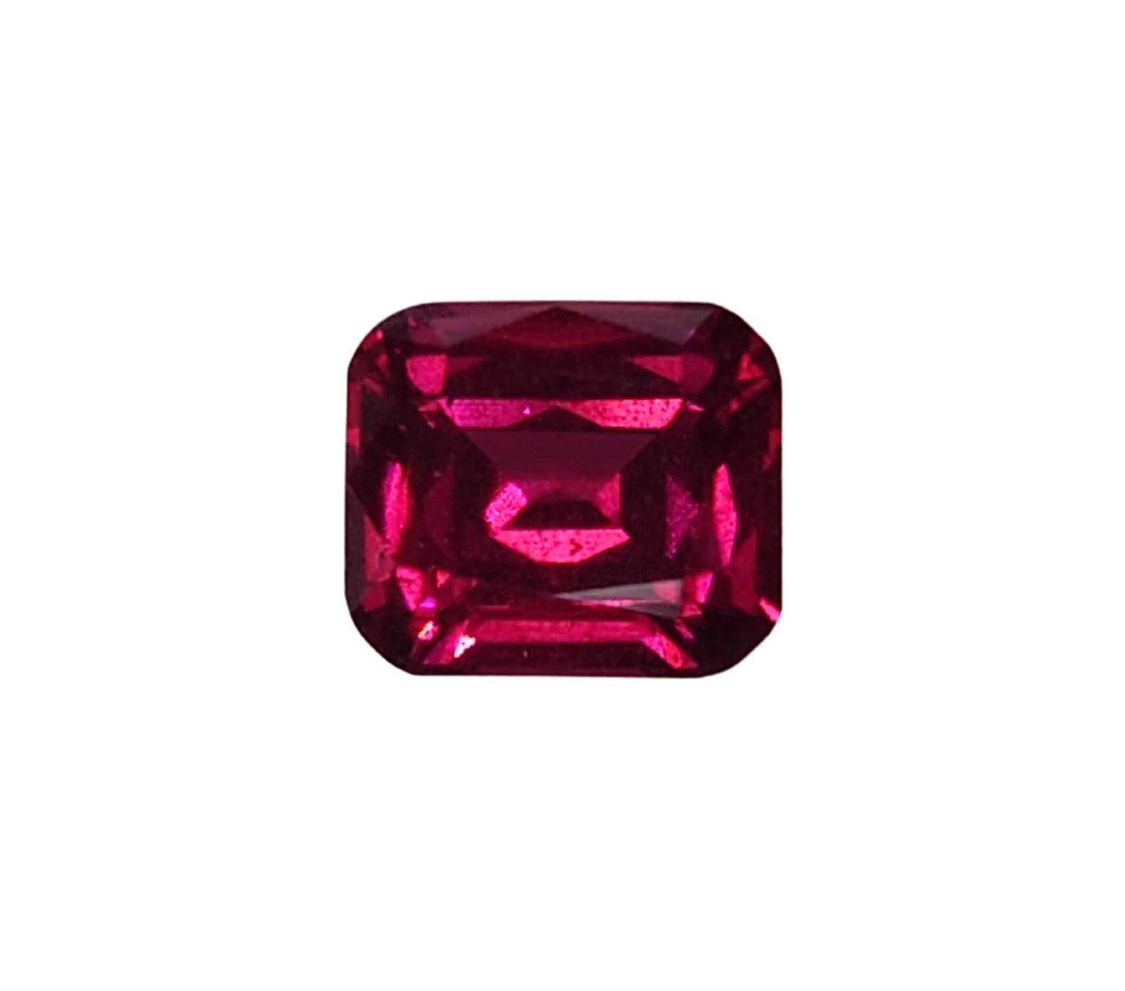 1.1ct Natural Cushion Cut Rhodolite Garnet from Tanzania — view 1